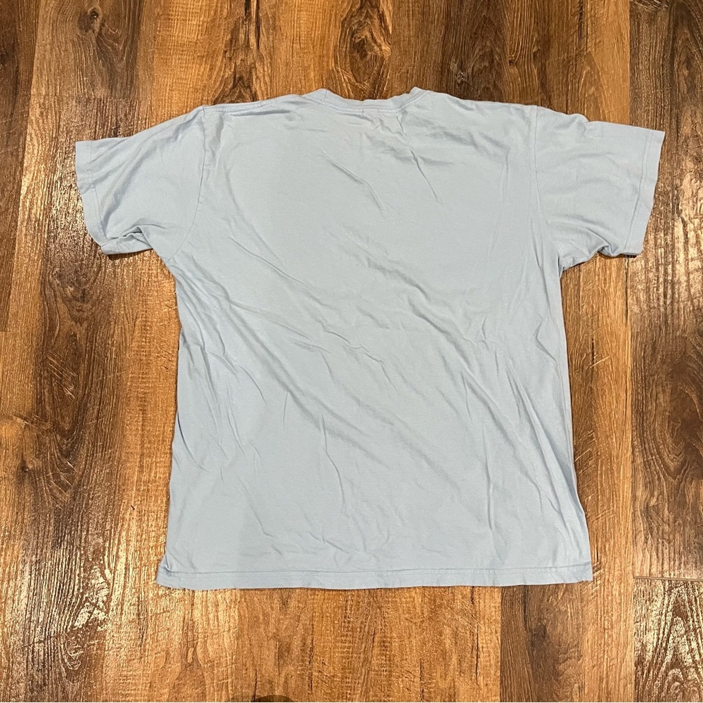 New Orleans Louisiana Flag T Shirt  XL Light Blue Fleur De Lis - Picture 5 of 7